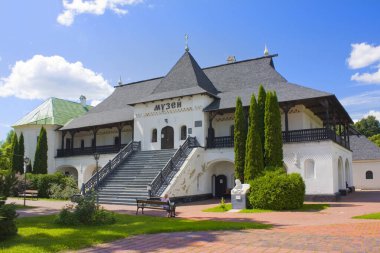 UKRAINE, NOVGOROD-SEVERSKY - 10 Temmuz 2020: Novgorod-Seversky 'deki Müze rezervi 