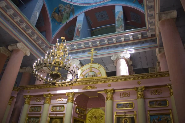 Ukraine Novgorod Seversky Juli 2020 Innenraum Der Kirche Spaso Preobrazhensky — Stockfoto