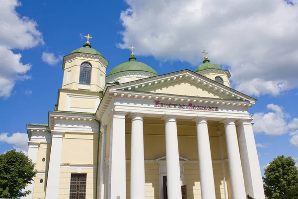 Eglise Spaso Preobrazhensky Spaso Preobrazhensky Monastère Masculin Novgorod Seversky Ukraine — Photo