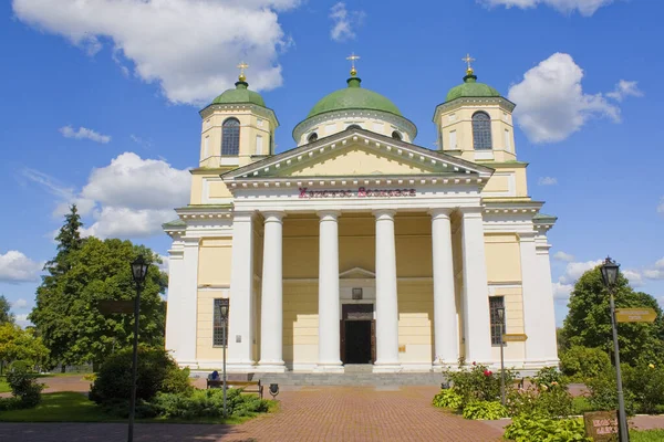 Spaso Preobrazhensky Church Spaso Preobrazhensky Male Monastery Novgorod Seversky Ukraine — 스톡 사진