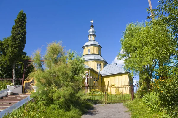 Die Hölzerne Nikolaikirche Nowgorod Severski Ukraine — Stockfoto