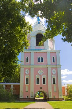 Ukrayna 'nın Chernihiv bölgesindeki Gustynsky Manastırı' ndaki Nicholas Kilisesi