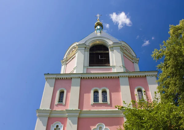Kostel Mikuláše Gustynském Klášteře Chernihivsku Ukrajina — Stock fotografie