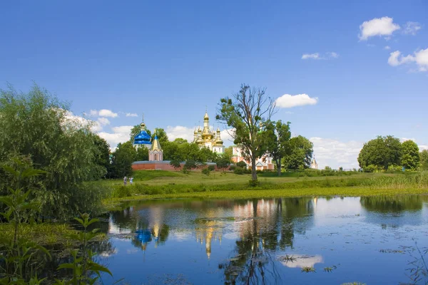 Klasztor Gustynsky Miejscowości Gustia Ukraina Zdjęcie Stockowe