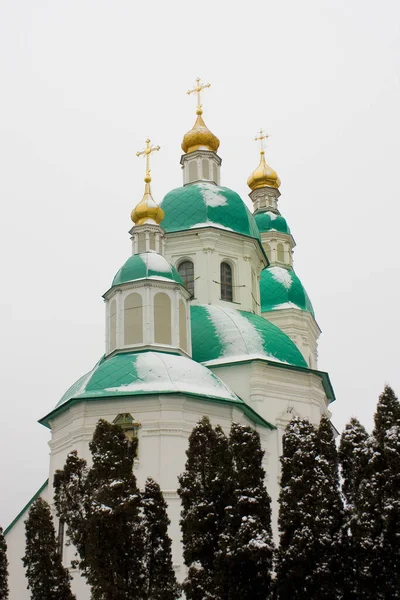 Николаевский Храм Глухове Украина — стоковое фото