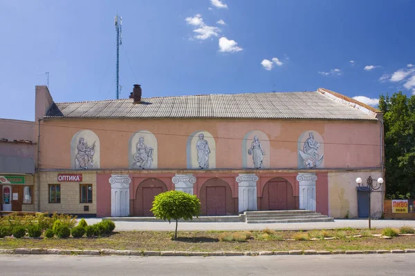 Tulchyn Ucrânia Junho 2020 Rua Arte Leontovich Tulchyn Ucrânia — Fotografia de Stock