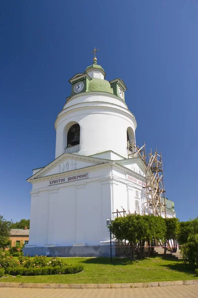 Dzwonnica Kościoła Mikołaja Priłukach Ukraina — Zdjęcie stockowe