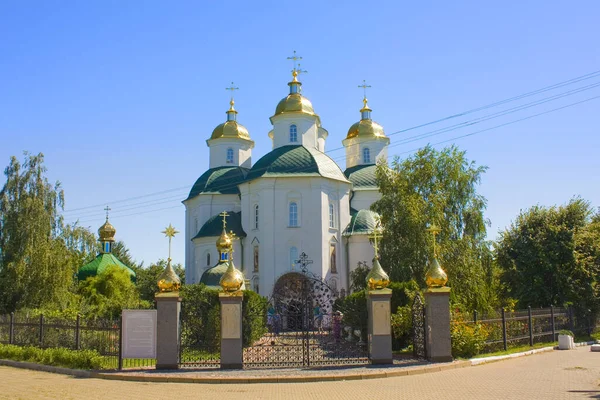 Verklärung Kathedrale Priluki Ukraine — Stockfoto