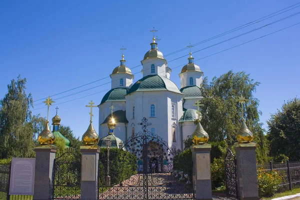Transfiguration Cathedral Priluki Ukraine — Stock Photo, Image