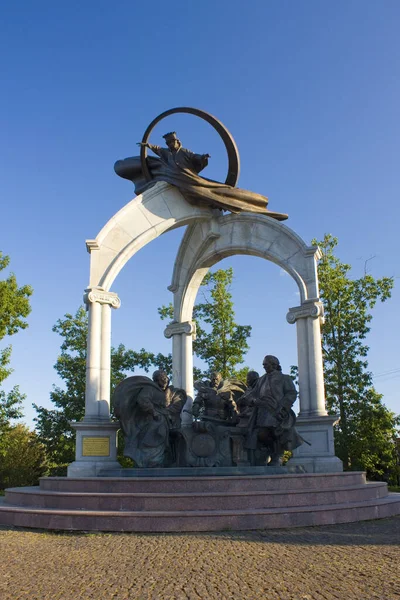 Pomnik Hetmanów Baturynie Ukraina — Zdjęcie stockowe