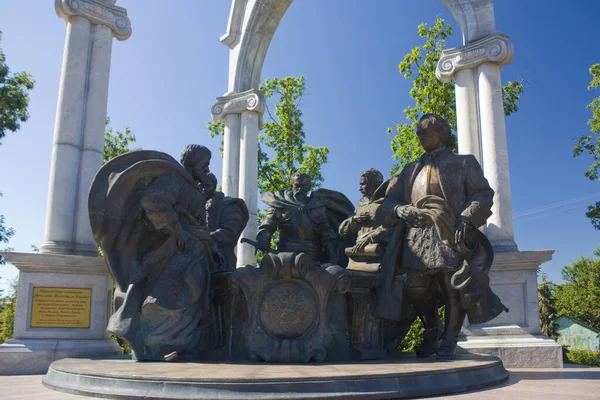 Baturin Ucrania Julio 2020 Monumento Hetmans Baturyn Ucrania — Foto de Stock