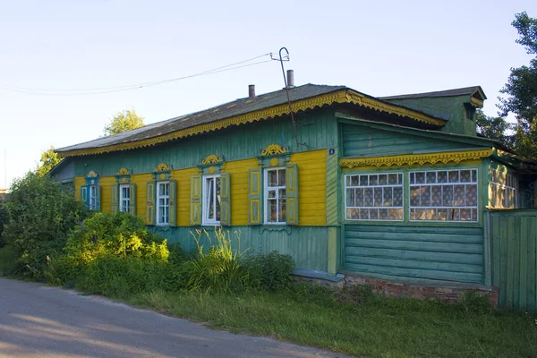 Old Wooden House Baturin Ukraine — Stock Photo, Image