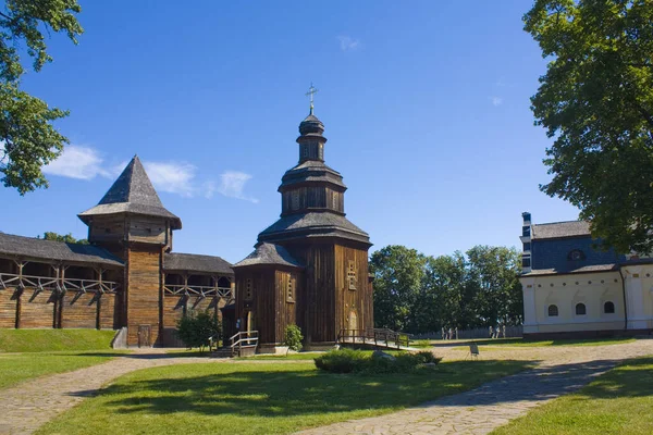 Holzkirche Der Festung Baturin Ukraine — Stockfoto