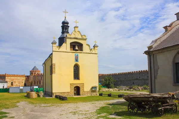 Zámecký Kostel Medžybozhu Ukrajině — Stock fotografie