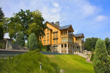 Mezhyhirya, Ukrayna - 25 Ağustos 2020: 