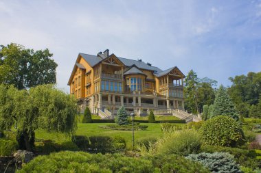 Mezhyhirya, Ukrayna - 25 Ağustos 2020: 