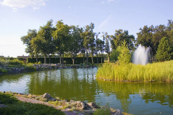 Park Mezhyhirye Bývalé Sídlo Prezidenta Janukovyče Kyjevě Ukrajina — Stock fotografie