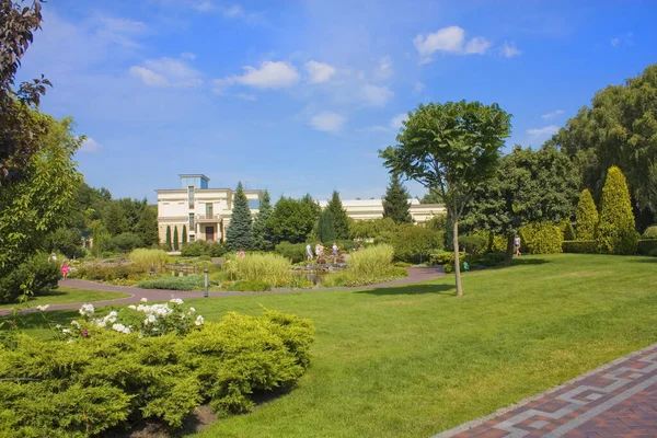 Parco Mezhyhirya Residenza Del Presidente Yanukovych Nella Regione Kiev Ucraina — Foto Stock