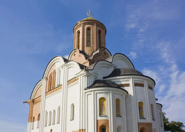 Kostel Jiří Belaji Tserkov Ukrajina — Stock fotografie