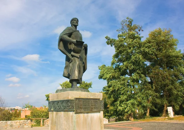 Monumento Yaroslav Sábio Belaya Tserkov Ucrânia — Fotografia de Stock