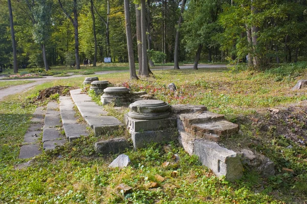 Grundandet Sommarpalatset Arboretum Parken Alexandria Belaya Tserkov Ukraina — Stockfoto