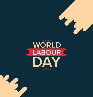 Gün iş gücü veya gün vektör tasarım