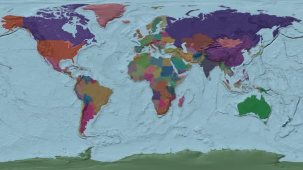 Taiwan - hub del mondo. Amministrativo — Video Stock