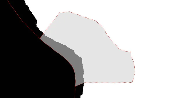 Altiplano Tektonik Plakasının Şekli Çevresindeki Plakaların Sınırlarıyla Kıtalar Adalardan Oluşan — Stok fotoğraf