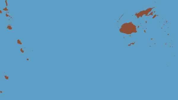 Pattern map of the area around the Conway Reef tectonic plate. 3D rendering