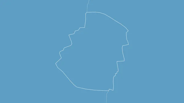 Контур Пасхальной Тектонической Плиты Границами Окружающих Плит Фоне Рисунка Карты — стоковое фото