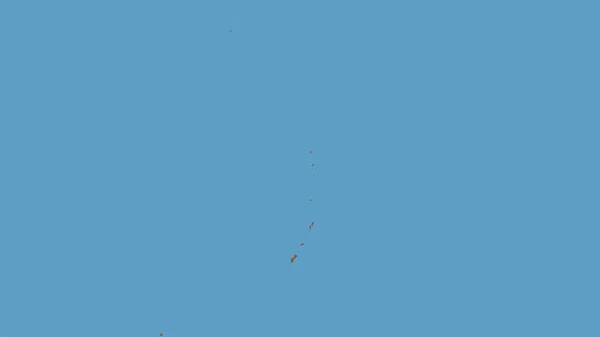 Mariana Tektonik Plakasının Etrafındaki Bölgenin Örüntü Haritası Görüntüleme — Stok fotoğraf
