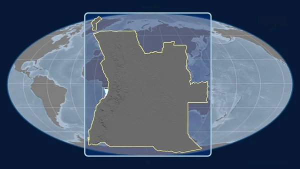Zoomed Ενόψει Της Αγκόλα Σκιαγραφήσει Προοπτικές Γραμμές Σχέση Ένα Παγκόσμιο — Φωτογραφία Αρχείου