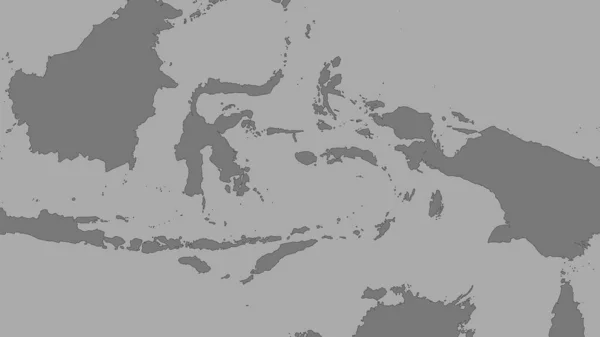 Землі Океани Районах Прилеглих Тектонічної Плити Моря Банда Проекція Ван — стокове фото