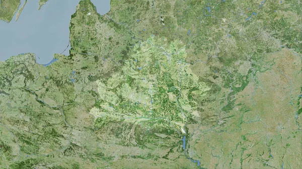 Bělorusko Mapě Satelitu Stereografické Projekci Hrubé Složení Rastrových Vrstev — Stock fotografie