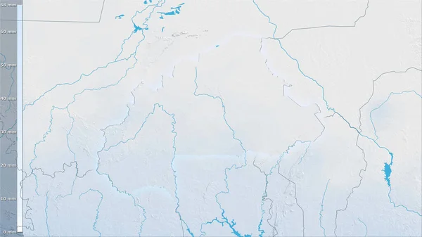 Precipitación Del Cuarto Más Seco Dentro Del Área Burkina Faso — Foto de Stock