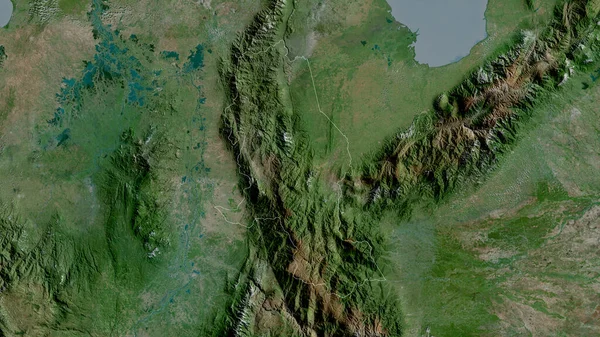 Norte Santander Departamento Colômbia Imagens Satélite Forma Delineada Contra Sua — Fotografia de Stock