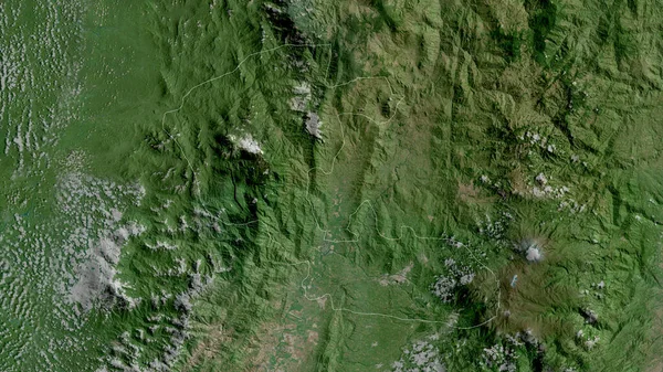 Risaralda Departement Colombia Satellietbeelden Vorm Geschetst Tegen Zijn Landelijk Gebied — Stockfoto