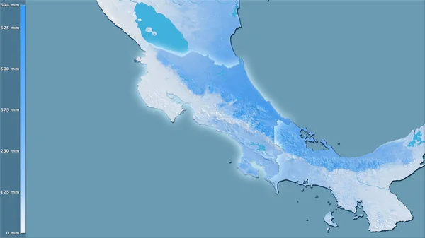 Precipitación Del Cuarto Más Seco Dentro Del Área Costa Rica —  Fotos de Stock