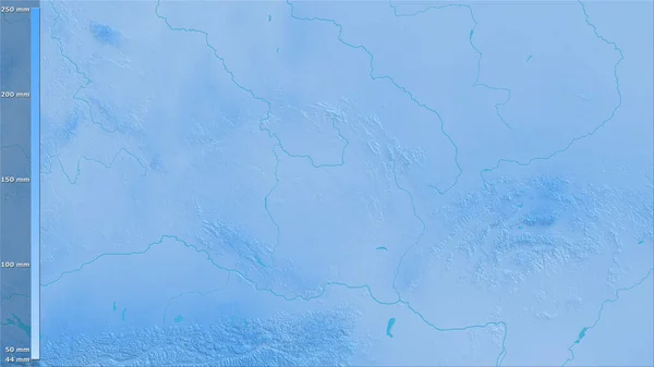 Precipitación Del Mes Más Húmedo Dentro Del Área República Checa —  Fotos de Stock
