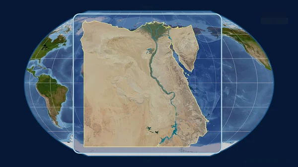 Zoomed Het Licht Van Egypte Schetsen Met Perspectief Lijnen Tegen — Stockfoto