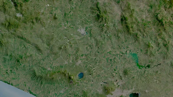 Santa Ana Departement Salvador Satellietbeelden Vorm Geschetst Tegen Zijn Landelijk — Stockfoto