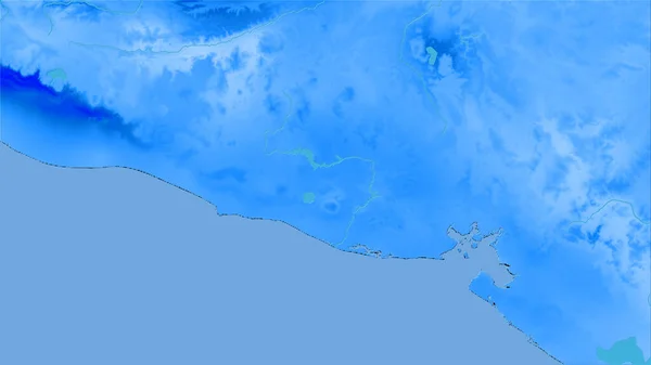 Área Salvador Mapa Anual Precipitación Proyección Estereográfica Composición Cruda Capas — Foto de Stock