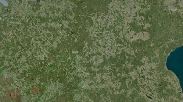 Jarva Contea Estonia Immagini Satellitari Forma Delineata Contro Sua Area — Foto Stock