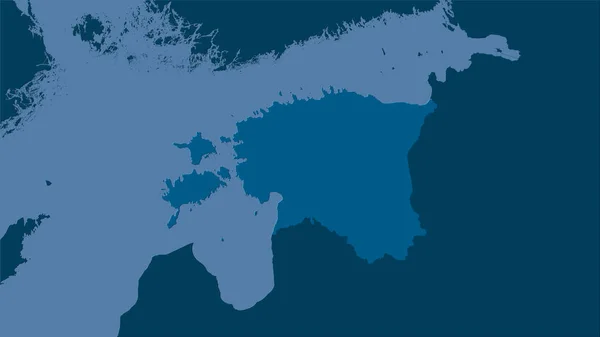 Viro Alue Vankka Kartta Stereografinen Ennuste Raaka Koostumus Rasterikerrokset — kuvapankkivalokuva