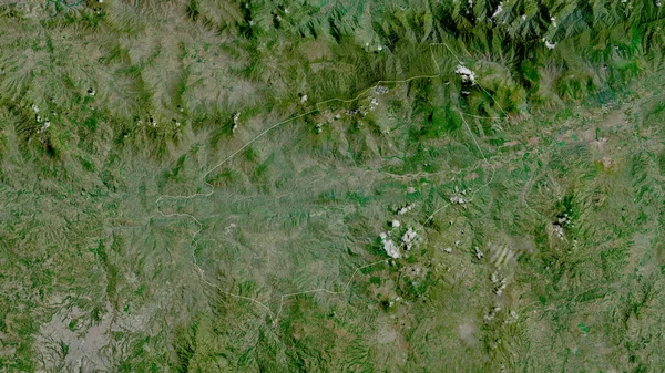 Progreso Departamento Guatemala Imagens Satélite Forma Delineada Contra Sua Área — Fotografia de Stock