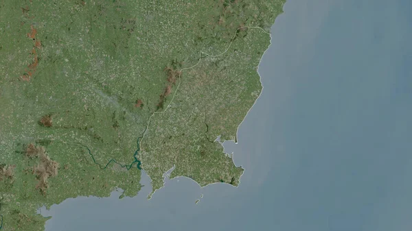 Wexford Graafschap Ierland Satellietbeelden Vorm Geschetst Tegen Zijn Landelijk Gebied — Stockfoto