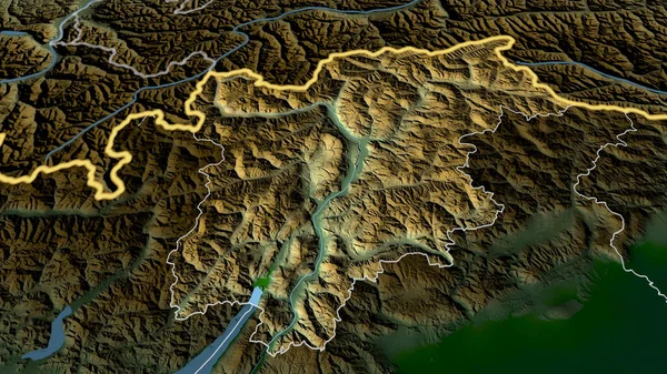 Trentin Haut Adige Région Autonome Italie Zoomé Mis Évidence Principales — Photo