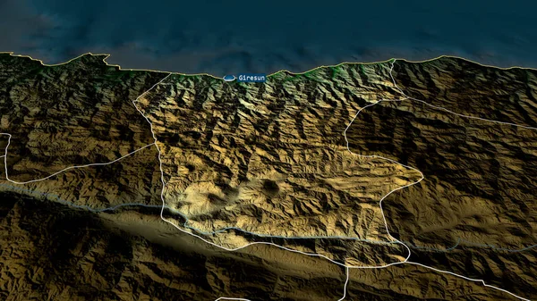 Giresun Província Turquia Ampliou Destacou Com Capital Principais Características Paisagem — Fotografia de Stock