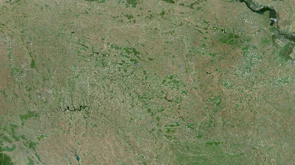 Winniza Gebiet Der Ukraine Satellitenbilder Umrissen Gegen Das Land Rendering — Stockfoto