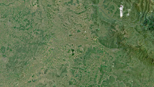 Satu Mare Condado Rumania Imágenes Satélite Forma Delineada Contra Área — Foto de Stock